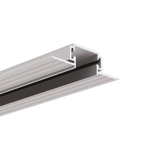 silber trockenbau anodisiert 3 tpk4 m beleuchtungsschienensysteme lange oberflachenbehandlung alu klus schiene fur fur nicht