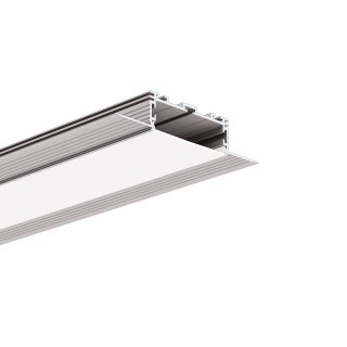 profil led kozus-50 unterputz trockenbau klus Silber nicht anodisiert