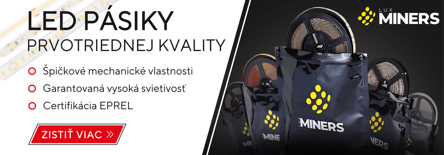 LED pásiky - prvotriednej kvality