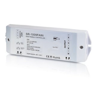 RF a WIFI stmievač LED pásikov Lux Miners SR-1009FAWI | 4x5A