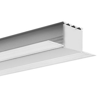 diy profil delka povrchova s neanodizovana m 2 suprave kozel led v klus uprava difuzorom strieborna