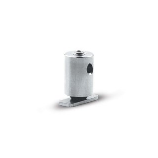 Záveska pre LED profil KLUŚ FI-10-ZM-P pre oceľové lanko a prút (barva klus strieborná)