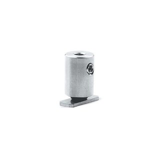 Záveska pre LED profil KLUŚ FI-10-ZM-W pre oceľové lanko a prút (barva klus strieborná)