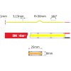 COB LED pásik 12V | IP20 | 8W | 320LED | CRI90+
