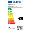Biely LED pásik 12V | IP20 | 4,8W | 60LED | CRI80+
