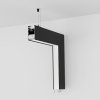 Závesné rohové LED svietidlo L tvaru KLUŚ SERPENT ZW L90PW | 16W