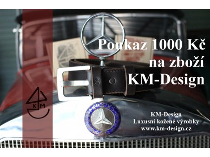 poukaz1000kckm design