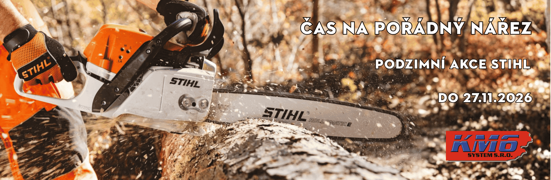 Podzimní slevy STIHL