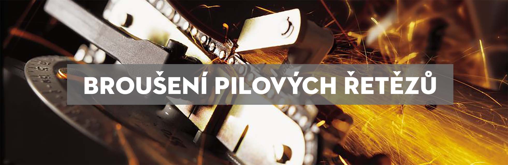 Broušení pilových řetězů