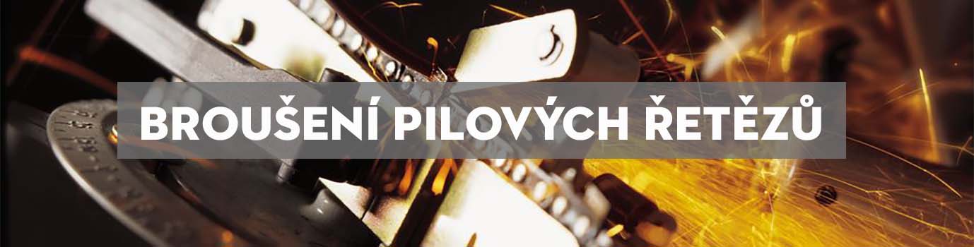 Broušení pilových řetězů