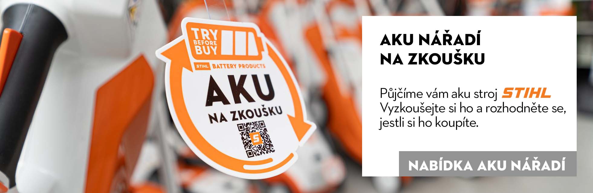 Aku nářadí na zkoušku