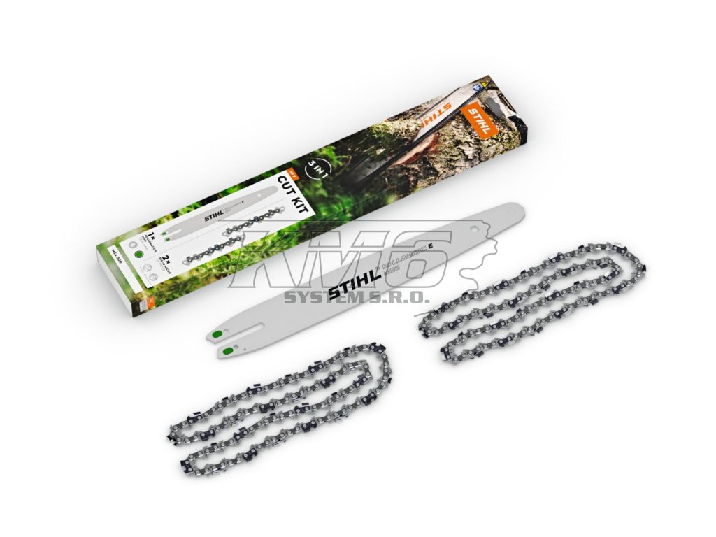 Stihl Cut Kit 7 náhradní vodící lišta a pilové řetězy pro aku pilu MSA 200