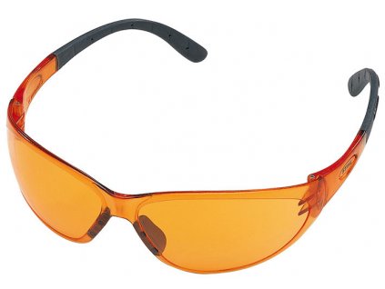 Stihl DYNAMIC Contrast oranžové ochranné pracovní brýle