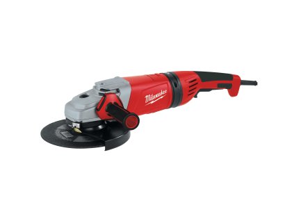 Milwaukee AGV 21-230 GEX DMS, 2100 W 230 mm úhlová bruska s AVS systémem, otočnou rukojetí, funkcí FIXTECTM a deadman spínačem