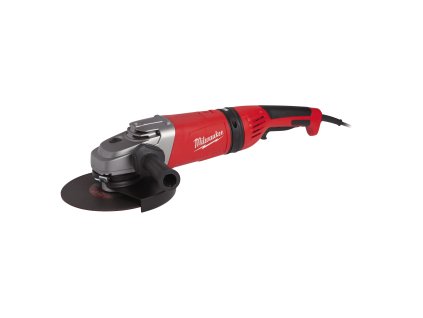 Milwaukee AGV 26-230 GE DMS, 2600 W 230 mm úhlová bruska s AVS systémem, otočnou rukojetí a deadman spínačem
