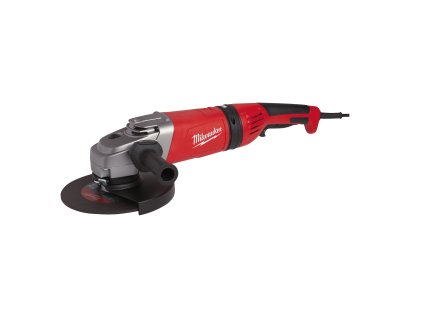 Milwaukee AGVM 26-230 GEX DMS, 2600 W 230 mm úhlová bruska s otočnou rukojetí, funkcí FIXTECTM a deadman spínačem