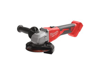 Milwaukee M18 BLSAG125X-0, Aku bezuhlíková úhlová bruska 125 mm s posuvným spínačem akumulátorové řady M18 bez akumulátoru a nabíječky