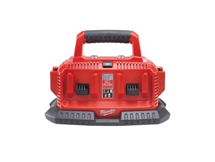 Milwaukee M1418 C6, Multinabíječka akumulátorové řady M14 a M18 pro 6 ks akumulátorů s postupným nabíjením.