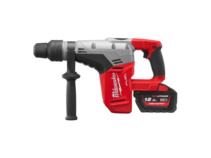Milwaukee M18 CHM-121C, M18 FUEL™ akumulátorové 5kg SDS-Max vrtací a bourací kladivo s setu s akumulátorem M18 HB12 rychlonabíječkou M12-18 FC v transportním kufru