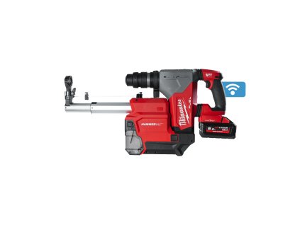 Milwaukee M18 ONEFHPXDEL-552C,  M18 FUEL™ akumulátorové vysoce výkonné kladivo SDS-Plus s odsáváním prachu