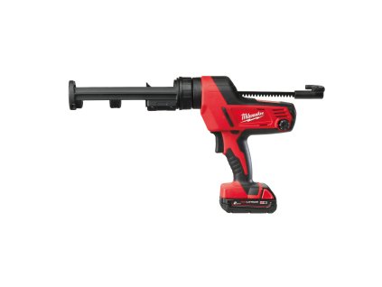 Milwaukee C18 PCG/310C-201B, Aku vytlačovací pistole akumulátorové řady M18™pro náplň 310 ml v setu s akumulátorem M18 B2 a inteligentní nabíječkou M12-18 C v transportní tašce