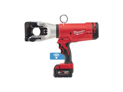 Milwaukee M18 HCC45-522C, Aku hydraulické nůžky na kabely 45 mm akumulátorové řady  M18™ FORCE LOGIC™ v setu s akumulátory M18 B5 a M18 B2 a rychlonabíječkou M12-18 FC