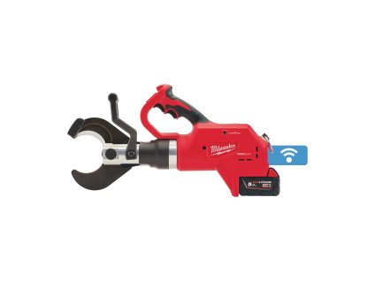 Milwaukee M18 HCC75-502C, Aku hydraulické kleště na kabely 75 mm akumulátorové řady M18™ FORCE LOGIC™ v setu se 2 akumulátory M18 B5 a rychlonabíječkou M12-18 FC