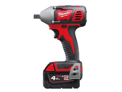 Milwaukee M18 BIW12-402C, Aku ½″ rázový utahovák akumulátorové řady M18™ v setu se 2 akumulátory M18 B4 a inteligentní nabíječkou M12-18 C
