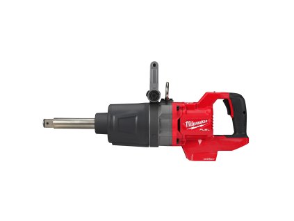Milwaukee M18 ONEFHIWF1D-0C, Aku 1″ rázový utahovák D-rukojeť, pojistný kroužek a prodloužené vřeteno akumulátorové řady M18 FUEL™ ONE-KEY™