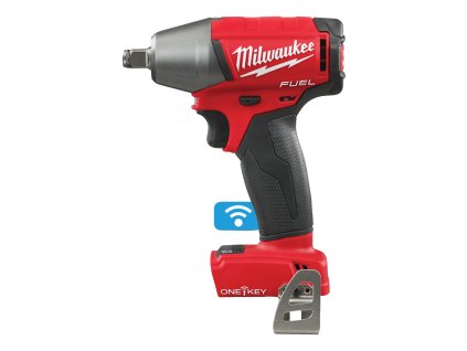 Milwaukee M18 ONEIWF12-0, Aku ½″ rázový utahovák s pojistným kroužkem akumulátorové řady M18 FUEL™ ONE-KEY™ 