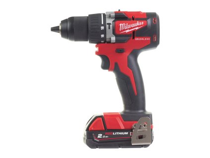 Milwaukee M18 CBLPD-202C, Aku příklepová bezuhlíková vrtačka akumulátorové řady M18™ v setu se 2 akmulátory M18 B2 a inteligentní nabíječkou M12-18 C