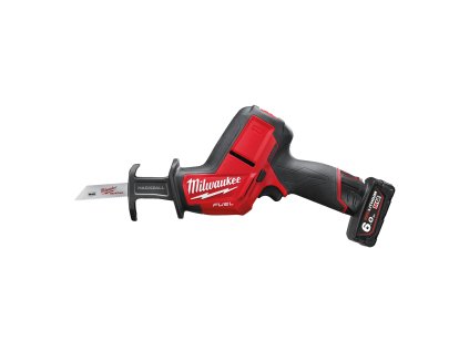 Milwaukee M12 CHZ-602X, Kompaktní aku pilka na kov HACKZALL™ akumulátorové řady M12 FUEL™ v setu se 2 akumulátory M12 B6 a nabíječkou C12 C v HD boxu