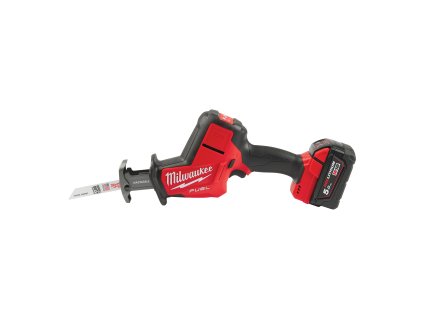 Milwaukee M18 FHZ-502X, Aku šavlová pila akumulátorové řady M18 FUEL™ HACKZALL™ v setu se 2 akumulátory M18 B5 a rychlonabíječkou M12-18 FC v HD boxu