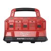 Milwaukee M18 PC6, Rychlonabíječka se šesti sloty pro nabíjení až 6 akumulátorů aku řady M18. Kompatibilní se skladovacím systémem PACKOUT.