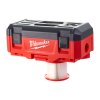 Milwaukee M18 VC2-0, Aku vysavač řady M18™ pro mokré i suché vysávání