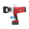 Milwaukee M18 HCC45-522C, Aku hydraulické nůžky na kabely 45 mm akumulátorové řady  M18™ FORCE LOGIC™ v setu s akumulátory M18 B5 a M18 B2 a rychlonabíječkou M12-18 FC
