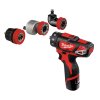 Milwaukee M12 BDDXKIT-202C, Aku kompaktní vrtačka/šroubovák s rychlovýměnným sklíčidlem akumulátorové řady M12™ 