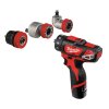 Milwaukee M12 BDDXKIT-202C, Aku kompaktní vrtačka/šroubovák s rychlovýměnným sklíčidlem akumulátorové řady M12™ 