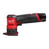 Milwaukee M12 FDSS-422X, Aku  bodová vibrační bruska akmulátorové řady M12 FUEL™ v setu s akumulátory M12 B4 a M12 B2 a nabíječkou C12 C v HD boxu