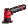 Milwaukee M12 FDSS-422X, Aku  bodová vibrační bruska akmulátorové řady M12 FUEL™ v setu s akumulátory M12 B4 a M12 B2 a nabíječkou C12 C v HD boxu
