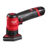 Milwaukee M12 FDSS-422X, Aku  bodová vibrační bruska akmulátorové řady M12 FUEL™ v setu s akumulátory M12 B4 a M12 B2 a nabíječkou C12 C v HD boxu