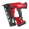Milwaukee M18 FN16GA-202X, Aku 2 režimová dokončovací hřebíkovačka na konstrukce 16 GA akumulátorové řady  M18 FUEL™ v setu se 2 akumulátory M18 B2 a rychlonabíječkou M12-18 FC v HD boxu
