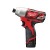 Milwaukee M12 BID-202C, Aku rázový utahovák ¼″ Hex akumulátorové řady M12™