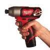 Milwaukee M12 BID-202C, Aku rázový utahovák ¼″ Hex akumulátorové řady M12™
