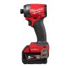 Milwaukee M18 ONEID3-502X Set aku ¼″ Hex rázového utahováku akumulátorové řady M18 FUEL™ ONE-KEY™ se 2 akumulátory M18 B5 a rychlonabíječky M12-18 FC v HD boxu