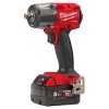 Milwaukee M18 FMTIW2P12-502X, Aku ½″ rázový utahovák s aretačním čepem akumulátorové řady M18 FUEL™ v setu se 2 akumulátory M18 B5 a rychlonabíječkou M12-18 FC v HD boxu