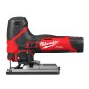 Milwaukee M12 FJS-422X  Sada aku přímočaré pily akumulátorové řady M12 FUEL™ s akumulátory M12 B4 a M12 B2, a nabíječkou C12 C v HD boxu