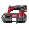 Milwaukee M12 BS-402C, Aku kompaktní pásová pila akumulátorové řady M12™ se řeznou kapacitou 41 mm v setu se 2 akumulátory M12 B4 a nabíječkou C12 C