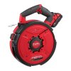 Milwaukee M18 FPFT-202 36m ST Set, Akumulátorové protahovací pero akumulátorové řady M18 FUEL™ s válcem s ocelovým lanem 36 m v setu se 2 akumulátory M18 B2 a rychlonabíječkou M12-18 FC 
