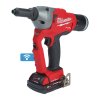 Milwaukee M18 ONEFPRT-202X, Aku nýtovačka akumulátorové řady M18™ ONE-KEY™ v HD boxu v setu se 2 akumulátory M18 B2 a rychlonabíječkou M12-18 FC